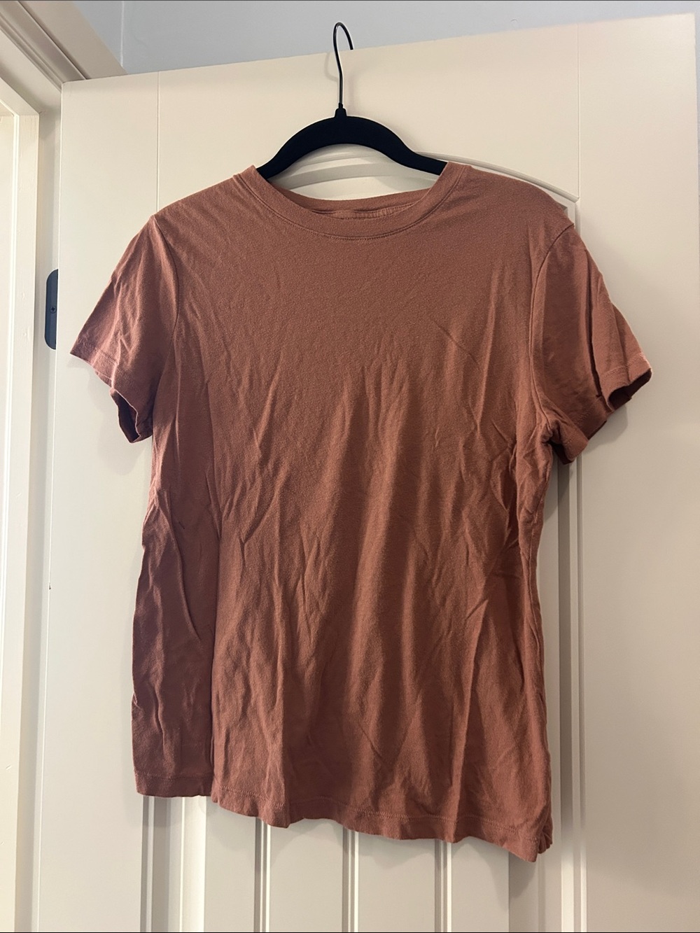 A new day Classic Crewneck Short-Sleeve Tee - Rust